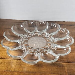 Princess House Fantasia Deviled Egg Plate